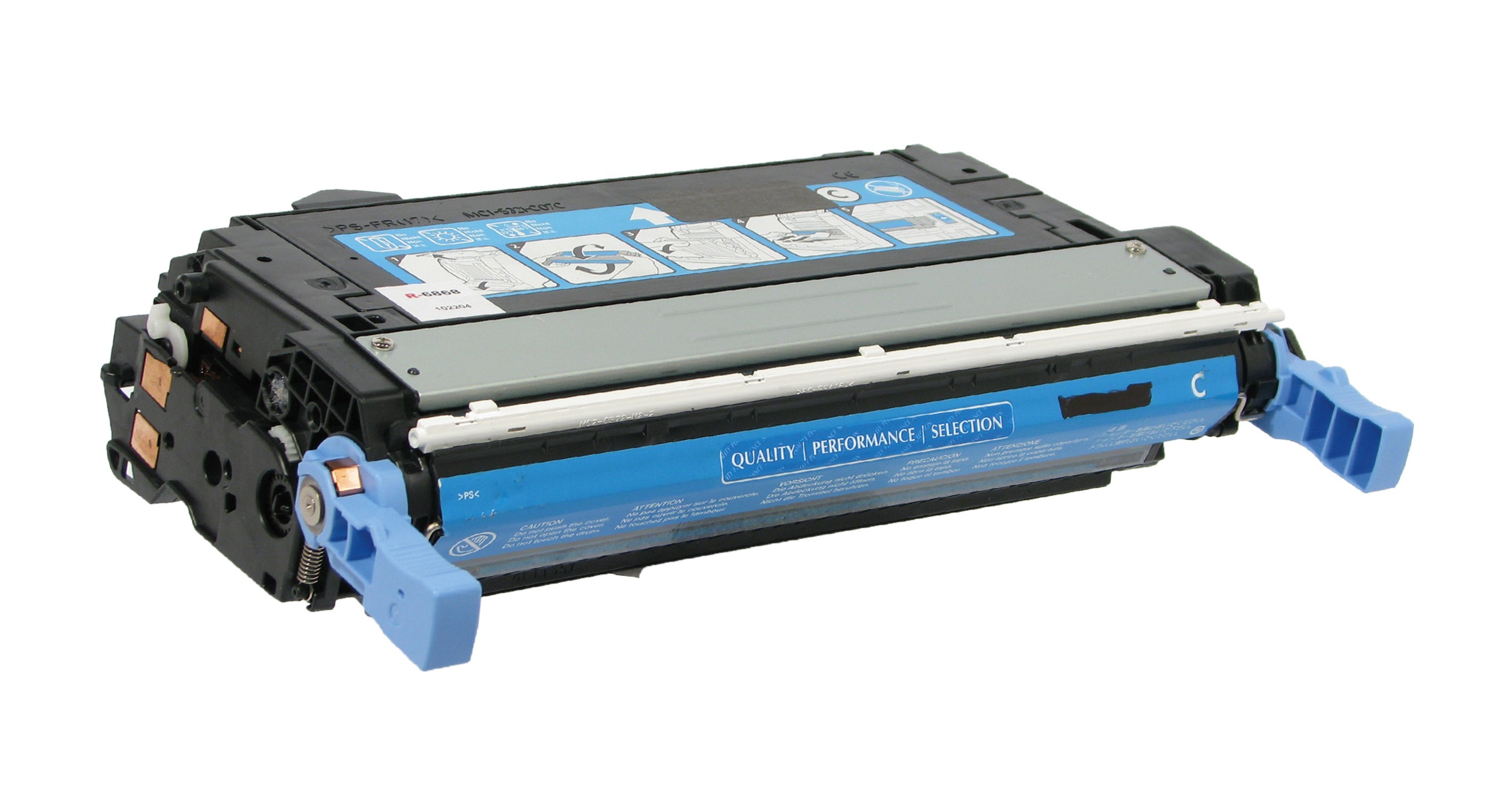 Cartus toner 643A C/Y/M compatibil HP remanufacturat Cyan - imagine 4